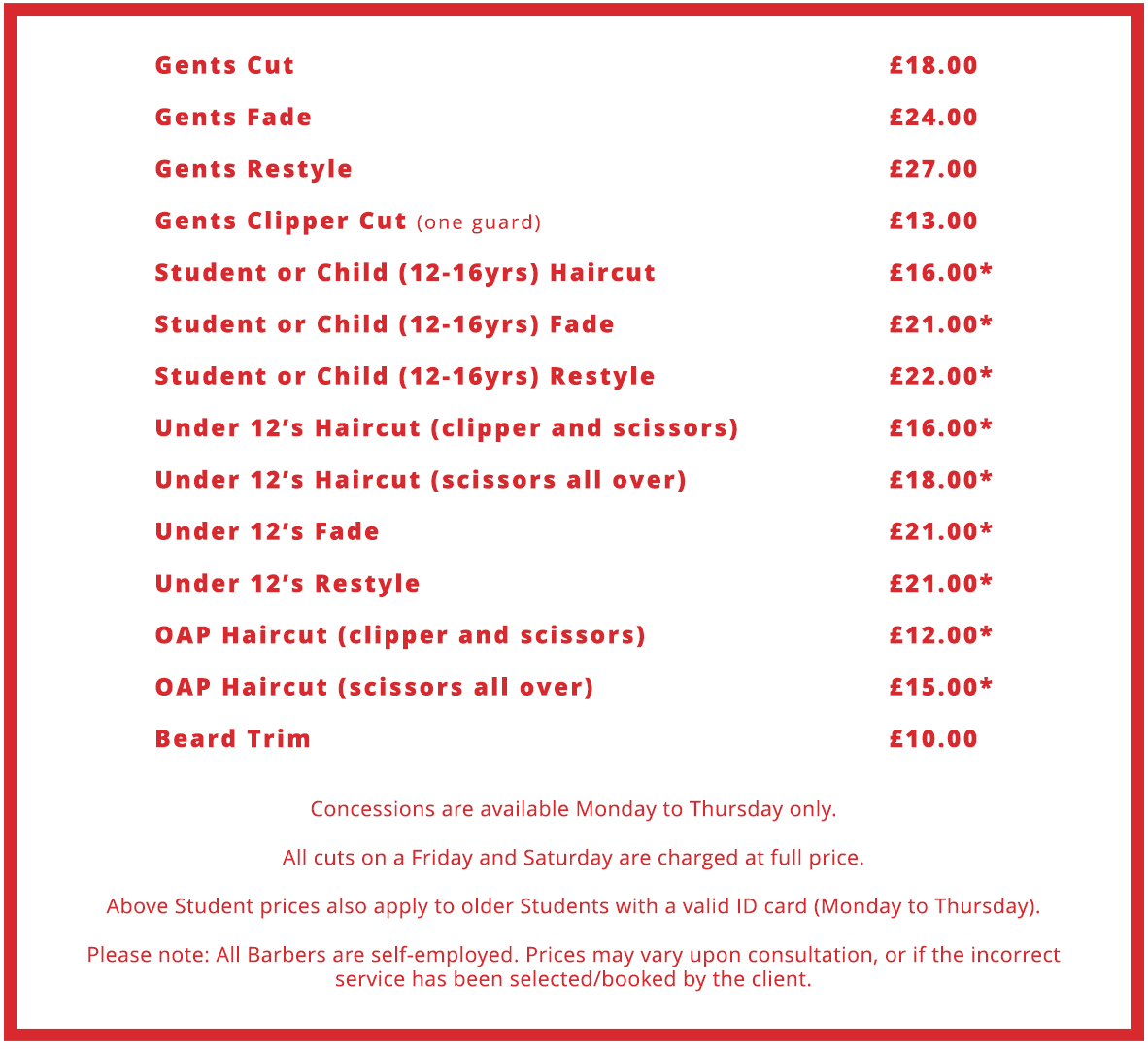 The Happy Barber Aberdeen - Westhill, Great Western Road and Port Lethen